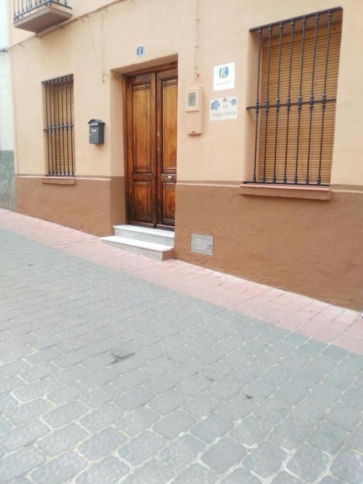 La Vieja Parra Pensionat La Puerta de Segura Exteriör bild