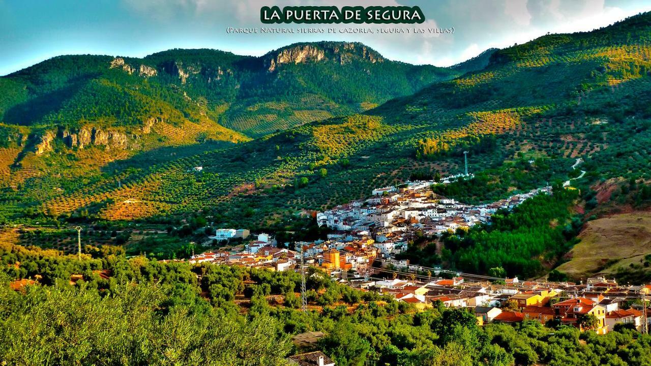 La Vieja Parra Pensionat La Puerta de Segura Exteriör bild