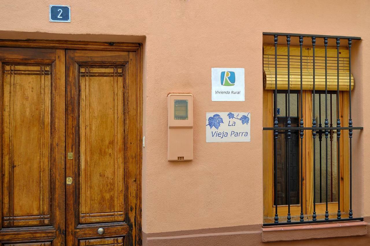 La Vieja Parra Pensionat La Puerta de Segura Exteriör bild